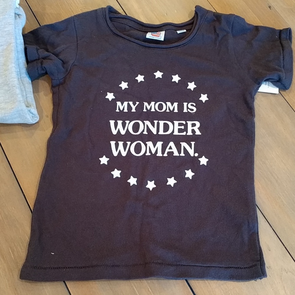 My Mom is Wonder Woman 2 piece shirt/pant set